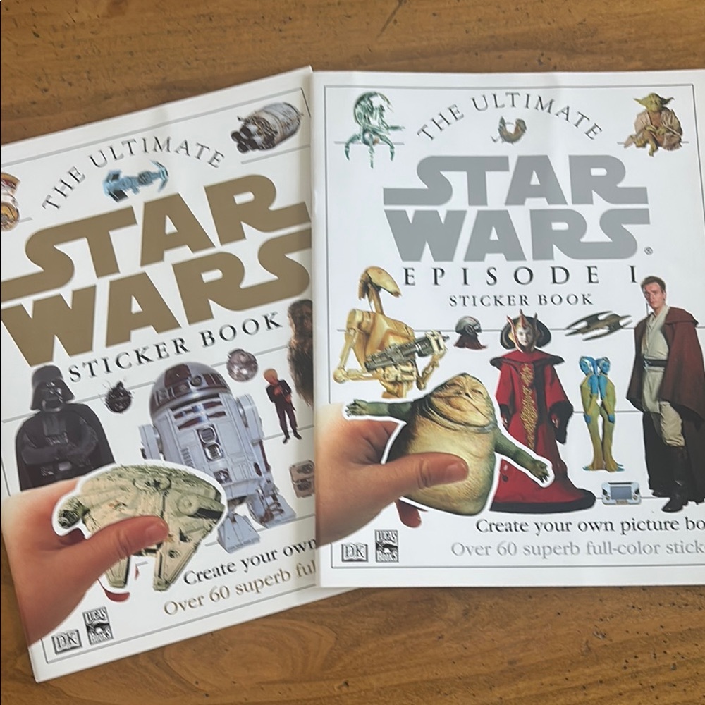 Star Wars Sticker Book Set